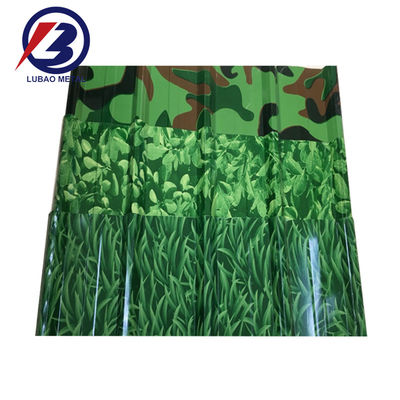 Techniek Koudgewalste Ral Kleur Op maat gemaakte Kleur DX51D Bouwmateriaal Warm gedompelde Kleur Zink beklede dakplaat