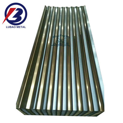 800-1500 mm Breedte GI gegolfde dakplaten Z120 gegalvaniseerd ijzeren plaat Zink metalen dakplaat met regelmatige spangle