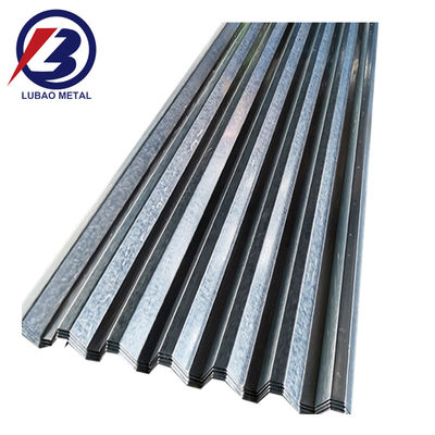 SGCC Hoogsterke trapeziumvormige gegolfde gegalvaniseerde stalen dakplaat met waterdichte coating en Z61-Z90 coating