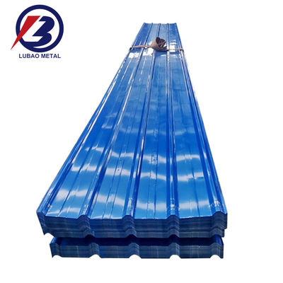 Geaffineerde dakplaat PPGI daktegel SGCC DX51D ijzeren staal gegalvaniseerd bekleed lengte 1-5 meter of op verzoek van de klant