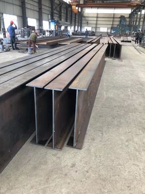 Gepersonaliseerde koolstofkanaalstaalgroottes van een H-Beams Cutting Service Welded Technical ASTM Q235B Standard Size Specification