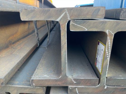 Structurele omhulsel H-balk sectie staal met flensdikte 8 mm 64 mm Q235 Q235B H-balk gelast staal