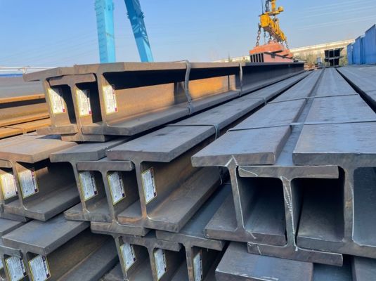 Warmgewalste H-balken conform ASTM A29M Structurele staal Nieuw geproduceerde H-balken voor verschillende toepassingen