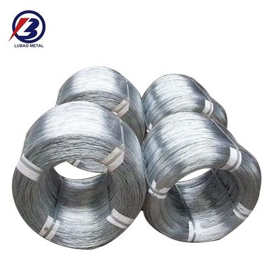 Metalen omheining Warm gedompelde gegalvaniseerde staaldraad met hoge treksterkte en 0,3 mm diameter