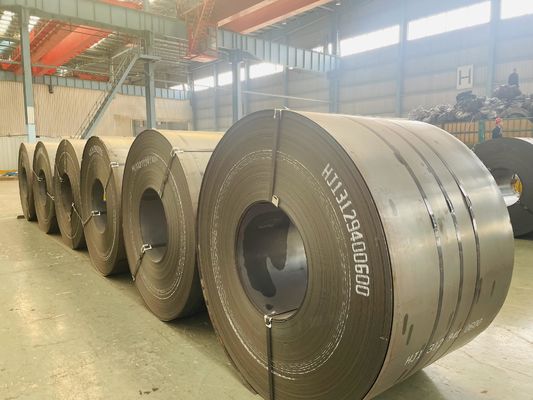 Volhard SS400 warmgewalst koolstofstaalstrook/spoel Q195 Q235 Q345 prima staal spoelen met ASTM-standaardbreedte 600-2000 mm