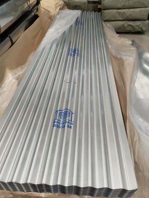 Stansverwerking SGCC DX51D GI dakplaat gegalvaniseerd gegolfd stalen plaat met dikte 0,1-1 mm en Service
