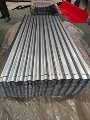 Gegalvaniseerde plaat metalen dakbedekking golfstaal voor de bouw DX51D-DC01 Verwerkingsservice Buigwerk