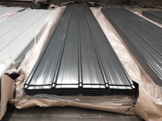 20-275 g/m2 Zinkcoating Competitive Galvanized Metal Corrugated Steel Roofplaat voor competitieve en buigservice