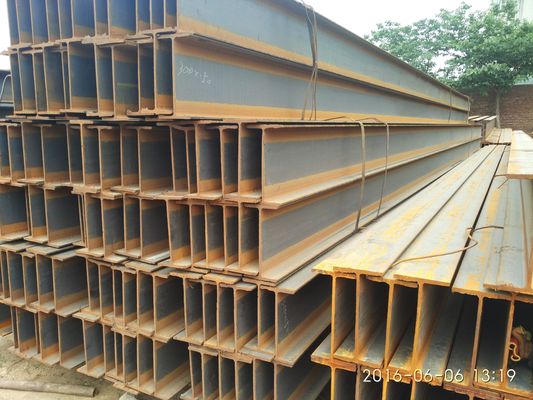 Op maat gemaakte stalen H-vormbalk voor H-balk van structurele staal / eisen van de klant