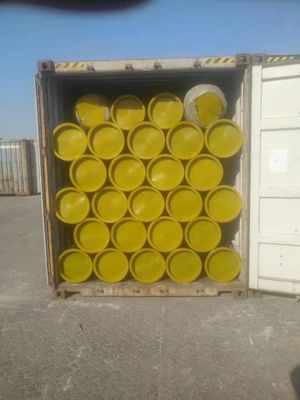 CE-certificaat Q235B Spiraalgeweld koolstofstaalpijp voor waterputkassering