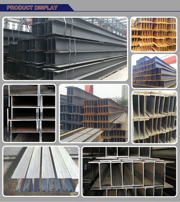 W6X15 W8X15 W8X10 Hot Dip gegalvaniseerde structuur H-balken 200x100x5.5x8 A36 A572 Grade 50 Gelast Techniek Verkopen Gelast