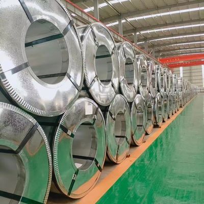 Leeg geoliede DX51D SGCC SS400 Q235 Q345 0,12-4 mm Dikke warm gedompelde gegalvaniseerde stalen spoel met ±1% Tolerantie