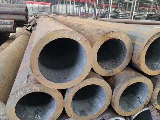 API-gecertificeerde niet-gelegeerde koolstof naadloze stalen buis voor de bouw Wanddikte 2,11-300 mm Niet-gelegeerd