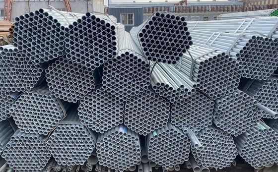 1.2-20 mm koolstofronde gelaste gegalvaniseerde staalpijp voor kas met warmgewalste technologie en ISO9001-certificering