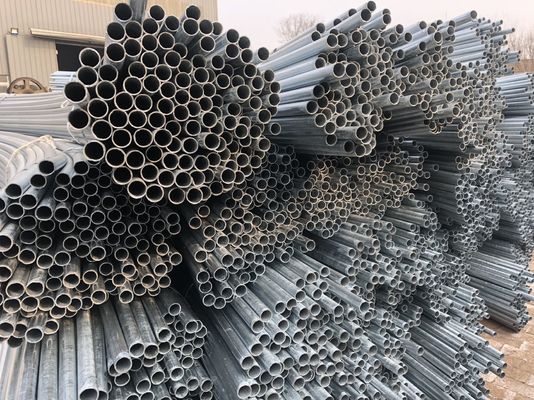 1.2-20 mm koolstofronde gelaste gegalvaniseerde staalpijp voor kas met warmgewalste technologie en ISO9001-certificering