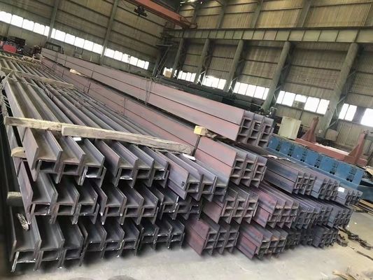 200x200x8x12 300x300x10x15 A36 A572 Klasse 50 W6X15 W8X10 Warmdipp gegalvaniseerde structuur H-balken Flensdikte 10-30 mm