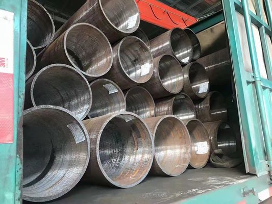 ASTM Q235B Spiraalgeweldde koolstofstaalpijp/buis voor waterput
