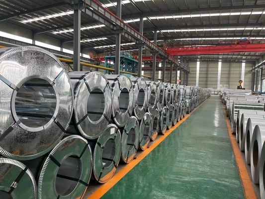 SGCC DX51D Zinkgecoate gegalvaniseerde stalen spoel Z20-Z275 0,12-4 mm Dikte voor het lassen Verwerking Service Lasservice