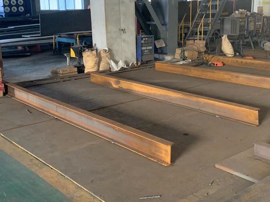 Top-verkopen H-vormige Structural Steel Flange Breedte als uw vereiste Warmgewalst gegalvaniseerd gelast H-balk voor de bouw