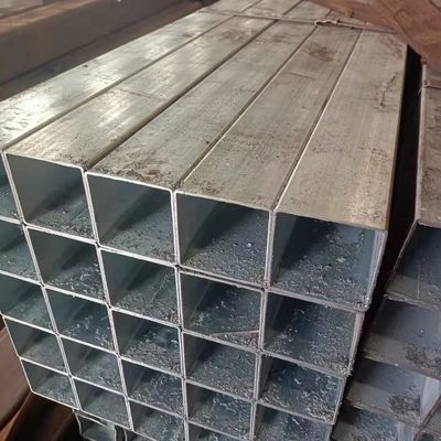 Hot Dip Galvanized Square Pipe voor hekpost en vloeistofpijp BS1387 ASTM A53-2007