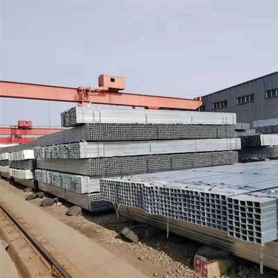 Hot Dip Galvanized Square Pipe voor hekpost en vloeistofpijp BS1387 ASTM A53-2007