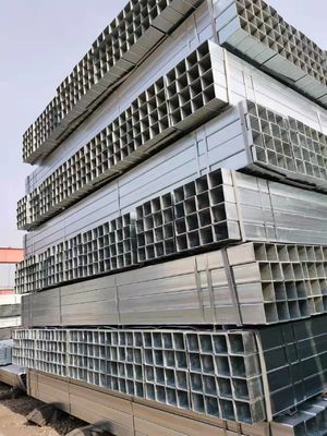 Gegalvaniseerde vierkante rechthoekige stalen buizen en buizen voor industriële kassen