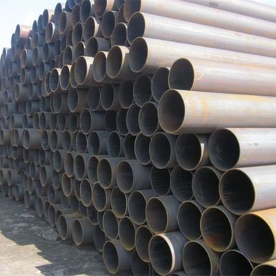 ASTM A252 A36 Q235 Q345 Q235B diameter 219-3048 mm dikwandige 5-30 mm rechte naad gelaste stalen buizen voor ronde buizen