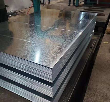 Staalplaat dx51d z275 gegalvaniseerd staalplaat ms platen 5 mm koud staal spoelplaten ijzerplaat 0,5 mm Dikte
