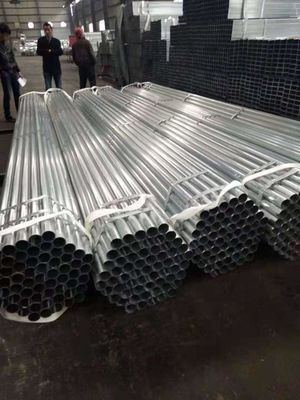 Niet-gelegeerd gegalvaniseerd stalen buis voor broeikasbouw Lasservice GI Pipe Zink 80g 6/12 meter Standaardlengte