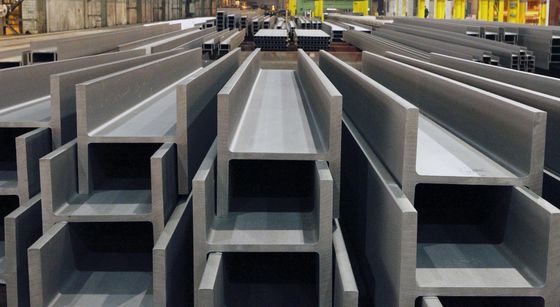 ASTM A992 H-balken van structureel staal met gesoldeerde technische en aangepaste flensdikte
