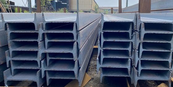 ASTM Q235 Q345 6-12m aangepaste warmgewalste koolstofstaal H-balk voor niet-legerings flensdikte 8 mm 64 mm en aanpassing