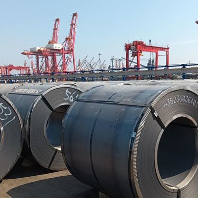Prime Low Carbon HRC ASTM A36 Q195 Q235 SS400 Dikte 0,8-300 mm Mild staal MS Warmgewalste staal spoel voor containerplaat