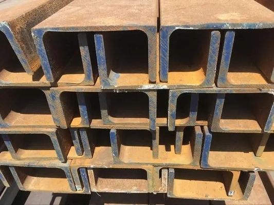 Staalstructuur Klasse C Kanalen 100x50x3 mm Lichte stalen frame Commodity Beam Steel Size Structural Iron Natuurlijk oppervlak