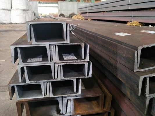 Staalstructuur Klasse C Kanalen 100x50x3 mm Lichte stalen frame Commodity Beam Steel Size Structural Iron Natuurlijk oppervlak