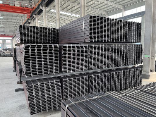 400x200x8-16mm Warmgewalste technische staalstructuur Zware I-balken Klasse Q235 voor bruggen en zware machines