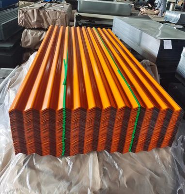 Gegalvaniseerd bekleed Z10 Z180 DX51D SGCC Kleur coating staal spoel voor RAL kleur vereiste gegalvaniseerde gegorfelde dakplaat