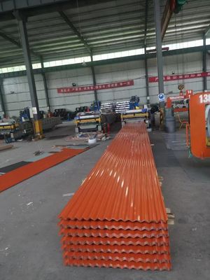 Gegalvaniseerd bekleed Z10 Z180 DX51D SGCC Kleur coating staal spoel voor RAL kleur vereiste gegalvaniseerde gegorfelde dakplaat