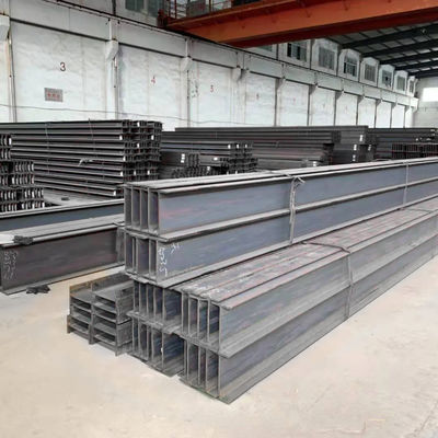 Lengte 6-12m ASTM H balk staal Structurele nieuw geproduceerde warmgewalste staal H balken voor H balk Flensdikte 8mm 64mm