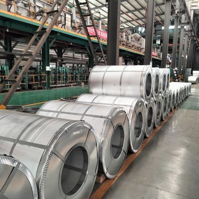 EN-standaard DX51D Z275 Z350 Gi spoelen Warm gedompelde gegalvaniseerde stalen spoel ZM450 G550 Aluzinc AZ150 Galvalume stalen spoel lengte spoel
