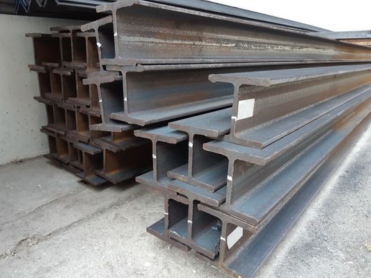 W14 W16 W12 W21 Bouw H-balk staal met en webdikte 6,5-70 mm Flensdikte 8 mm 64 mm