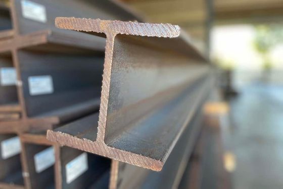 W14 W16 W12 W21 Bouw H-balk staal met en webdikte 6,5-70 mm Flensdikte 8 mm 64 mm