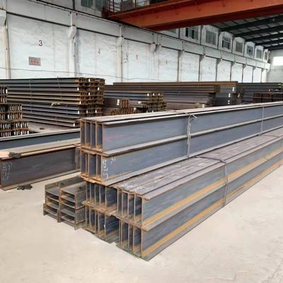 W14 W16 W12 W21 Bouw H-balk staal met en webdikte 6,5-70 mm Flensdikte 8 mm 64 mm