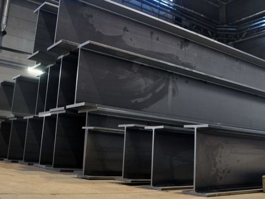 Niet-gelegeerde H-balk gegalvaniseerd voor maatwerk Q355b Q345 Q235 A36 A572 Structurele balk Warmgewalste H-staalbalken