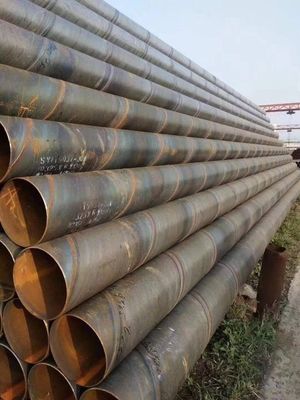 Afdeling Vorm Ronde Grote diameter LSAW SSAW Carbon Steel Spiraalgeweld buispijp voor brug infrastructuur watervoorziening