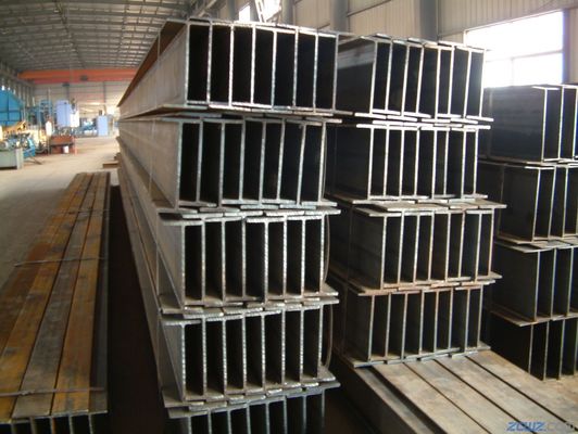 Q235/Q345/ST37-2/ST52/Q420/Q460/S235JR/S275JR/S355JR Aanpasbaar gegalvaniseerd H-balkstaal met perforatieverwerkingsservice