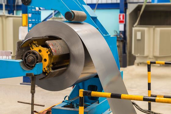 Skin Pass Regelmatige breedte 1000 mm Volhard koudgewalste stalen spoel 0,5 mm 1 mm 3 mm Dikte Hoogteprecision