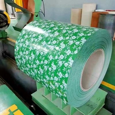 Hoogsterkte Ppgi RAL6018 RAL6032 PPGI PPGL Voorgeschilderde gegalvaniseerde stalen spoel met aangepaste kleuren