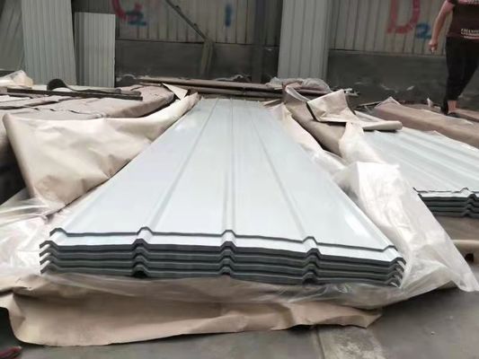 Gegalvaniseerde ijzeren dakplaten voor TBR-structurele vereisten en met zink bekleed oppervlak