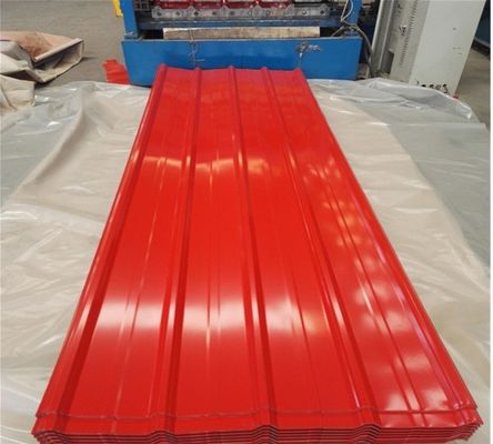 2024 Prime TBR Kleurbedekte ijzeren dakplaten met gegalvaniseerde ijzeren platen en 0,1-1 mm dikte