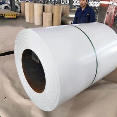 Dikte 0,25-0,8 mm SS400 PPGI PPGL staal spoelen in Ral 5020 kleur bekleed met 1,4 mm dikte en zekerheid